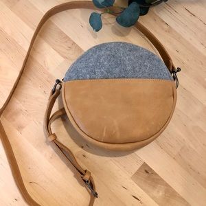 Hearth and hand leather crossbody